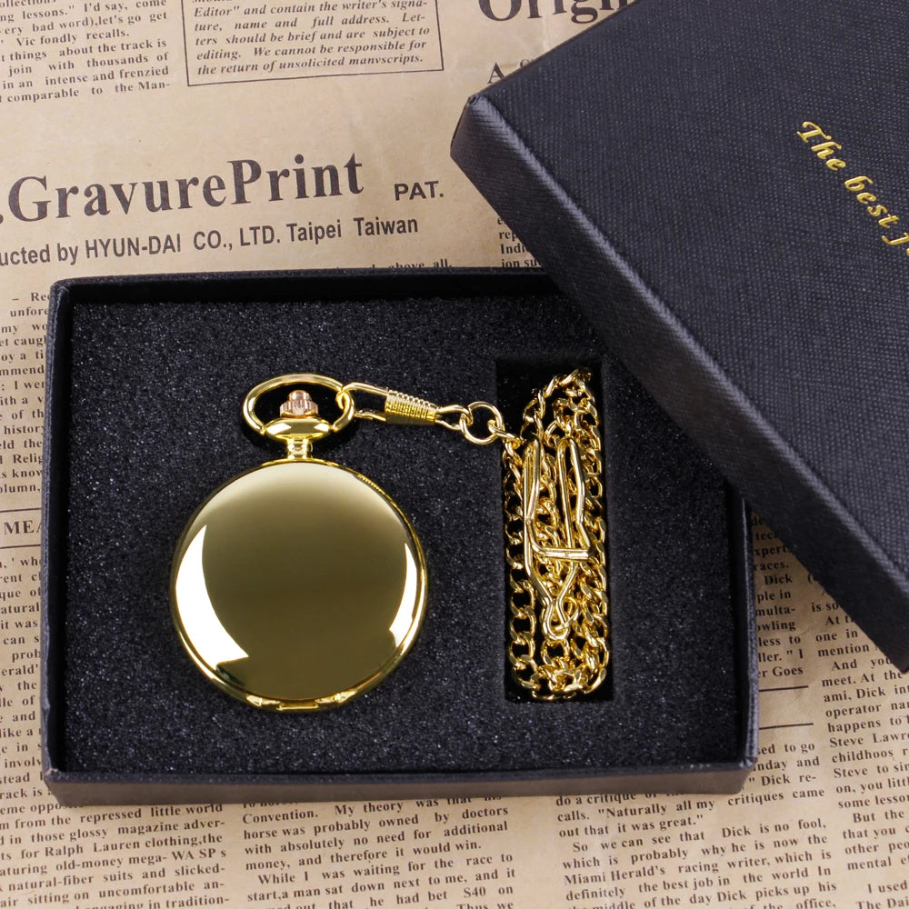 Classic Gold Fob Watch Gift Set