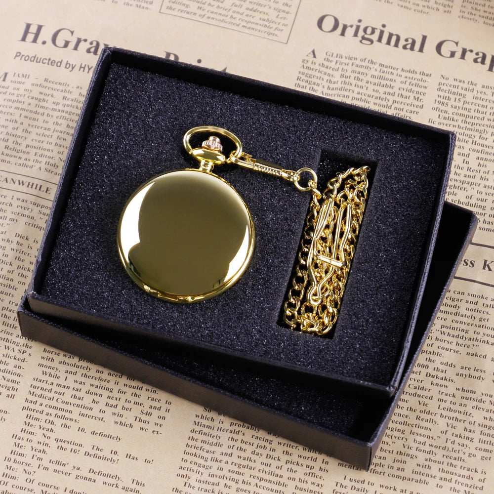 Classic Gold Fob Watch Gift Set