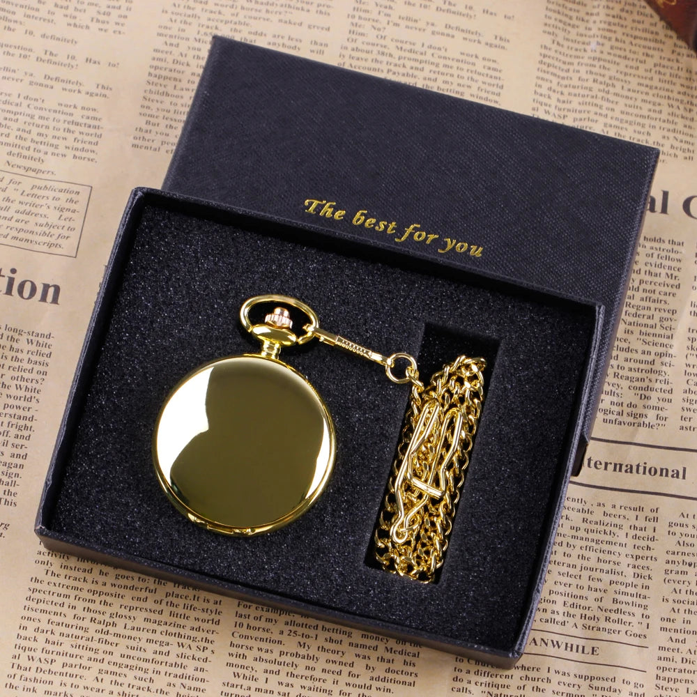 Classic Gold Fob Watch Gift Set