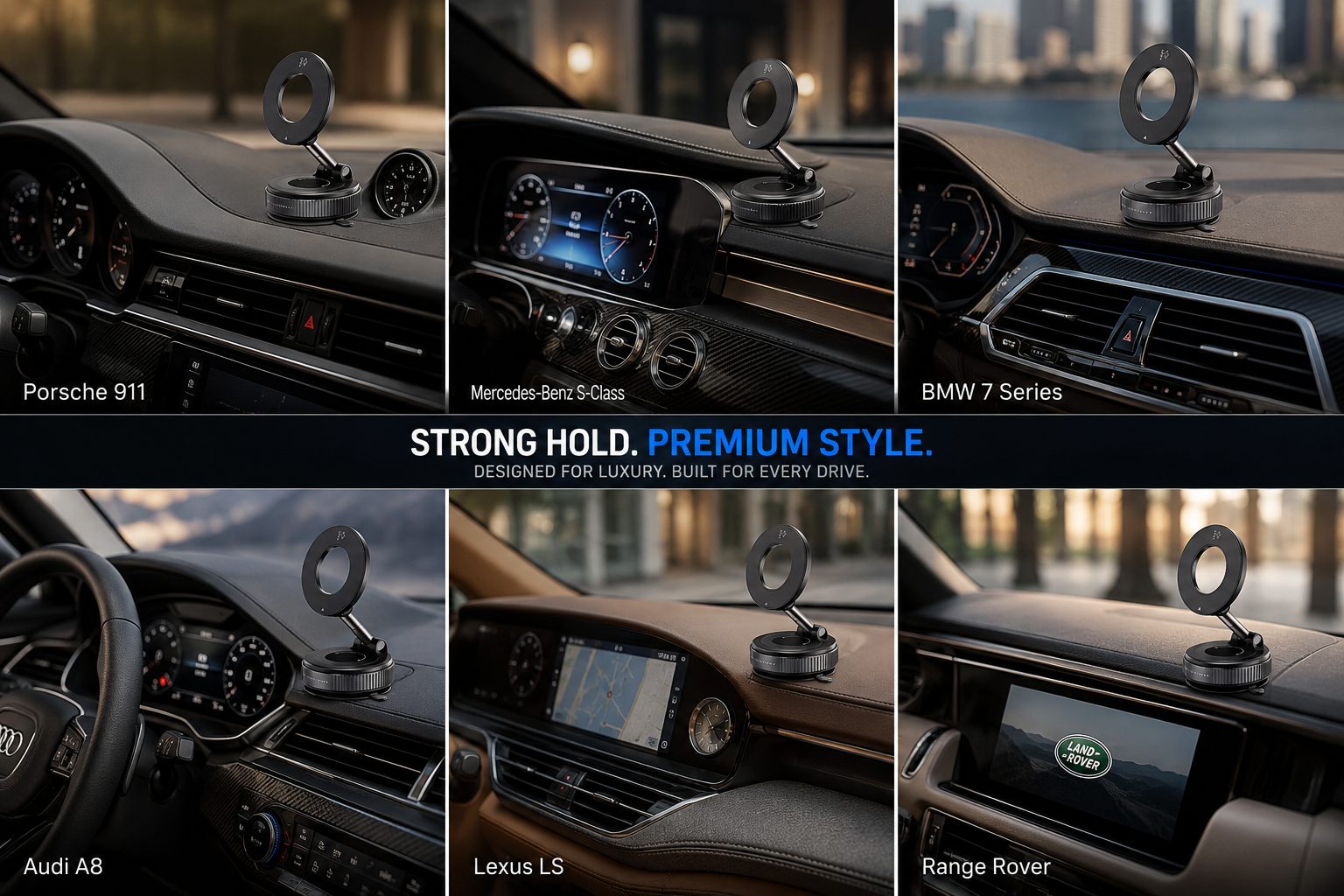 Phone Holder For Cars And More