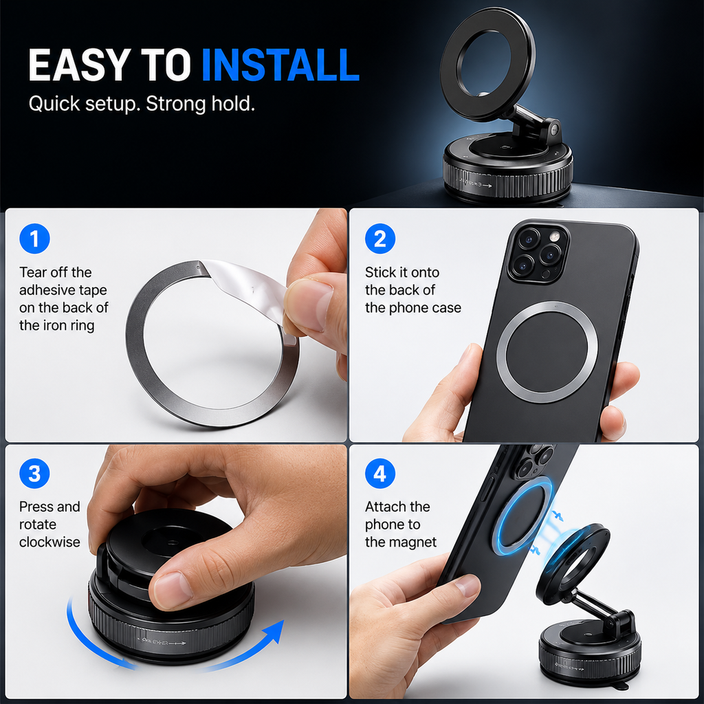 Phone Holder For Cars And More
