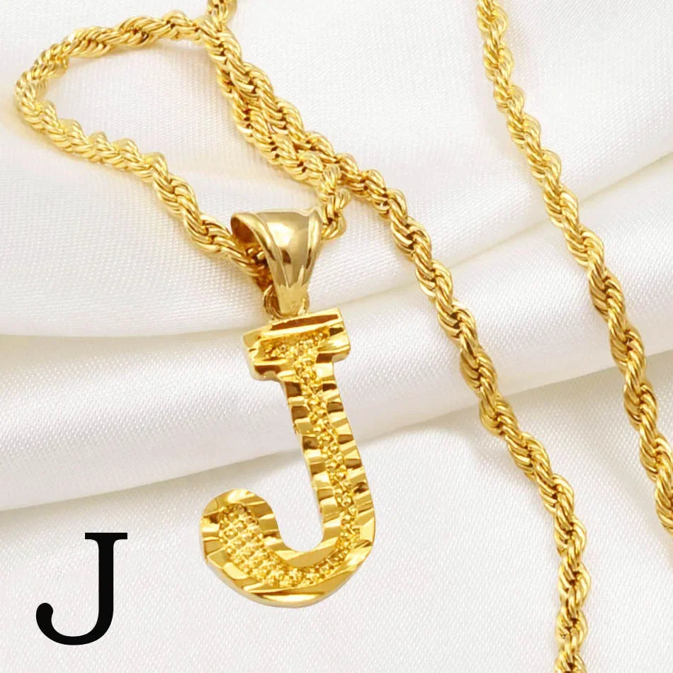 Alphabet Charm Necklace