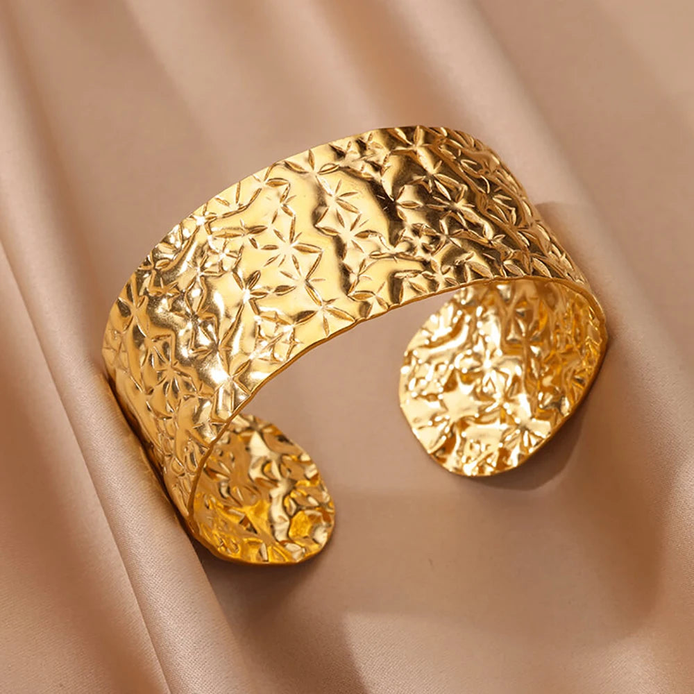 Imperial Bloom Cuff Bracelet