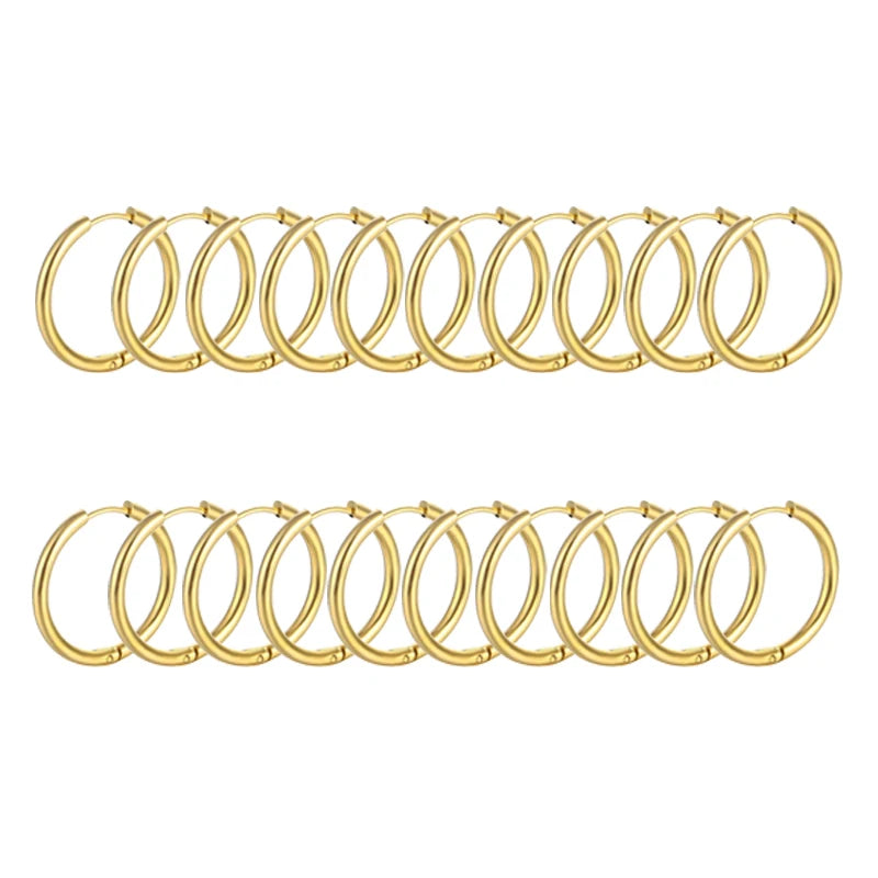 Simple Circle Earrings