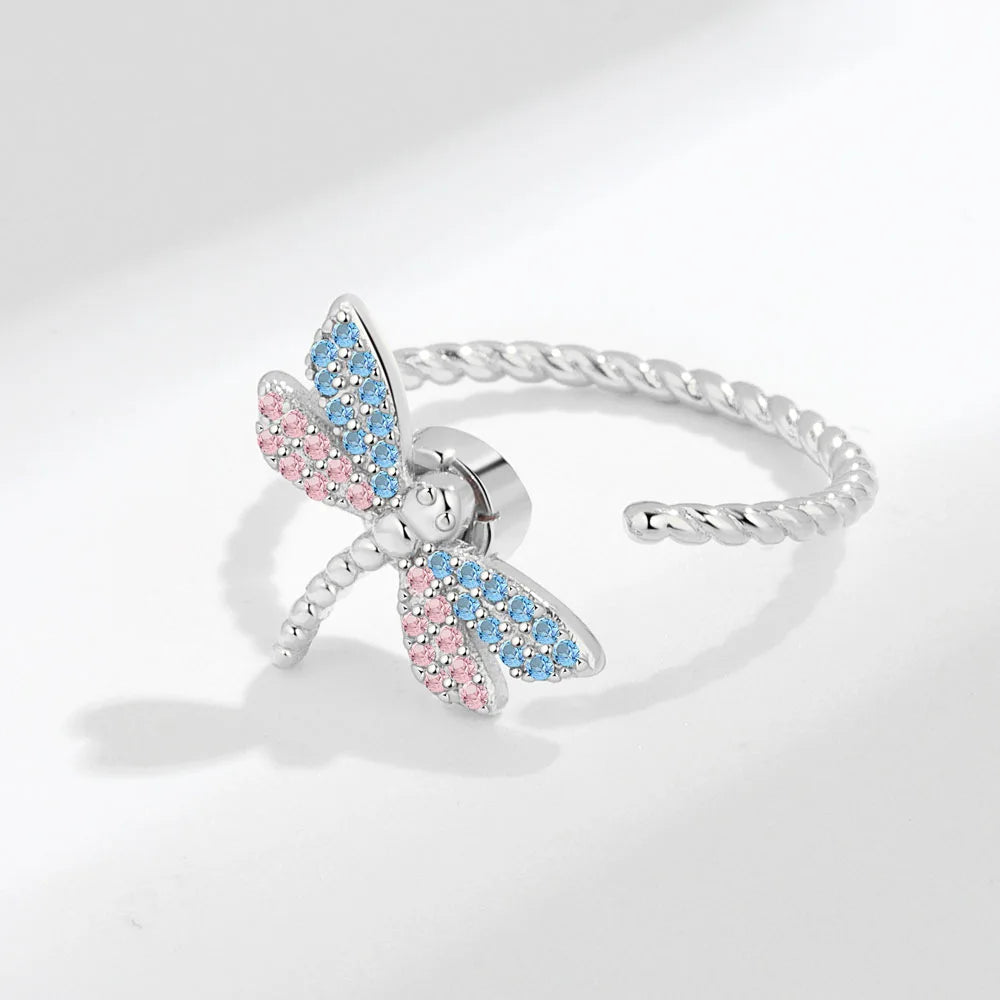 LunaSpin Crystal Ring