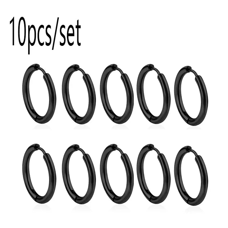Simple Circle Earrings