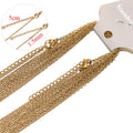 Classic Gold Link Chains Wholesale Set