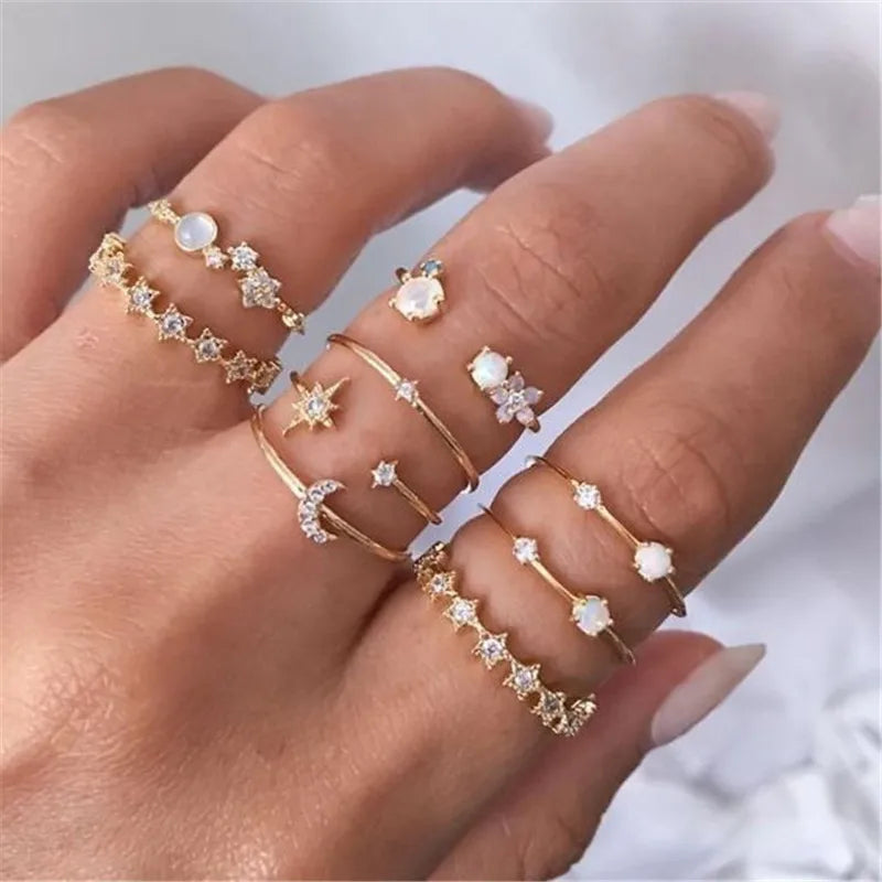 Celestial Ring Set