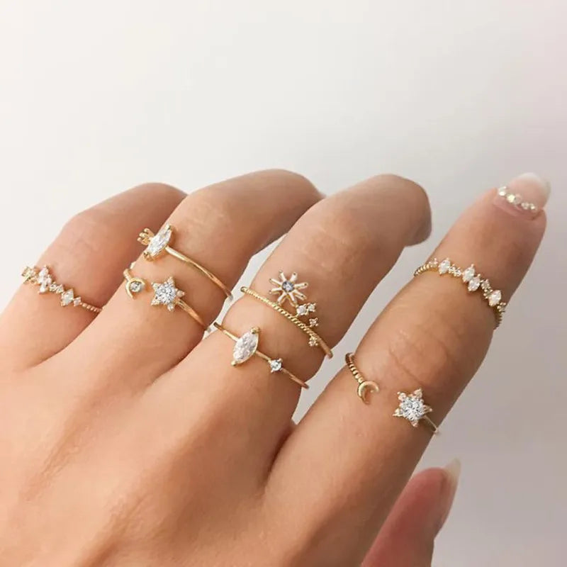 Celestial Ring Set