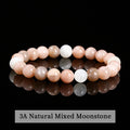 Elastic Natural Crystal Bead Bracelet