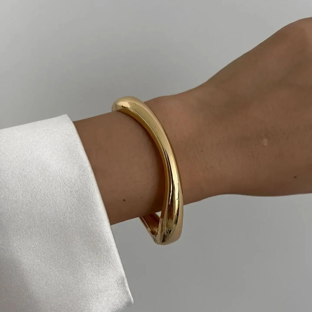 Fashion Geometric Open Bangle
