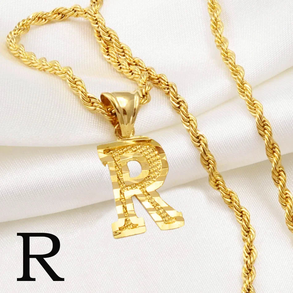 Alphabet Charm Necklace