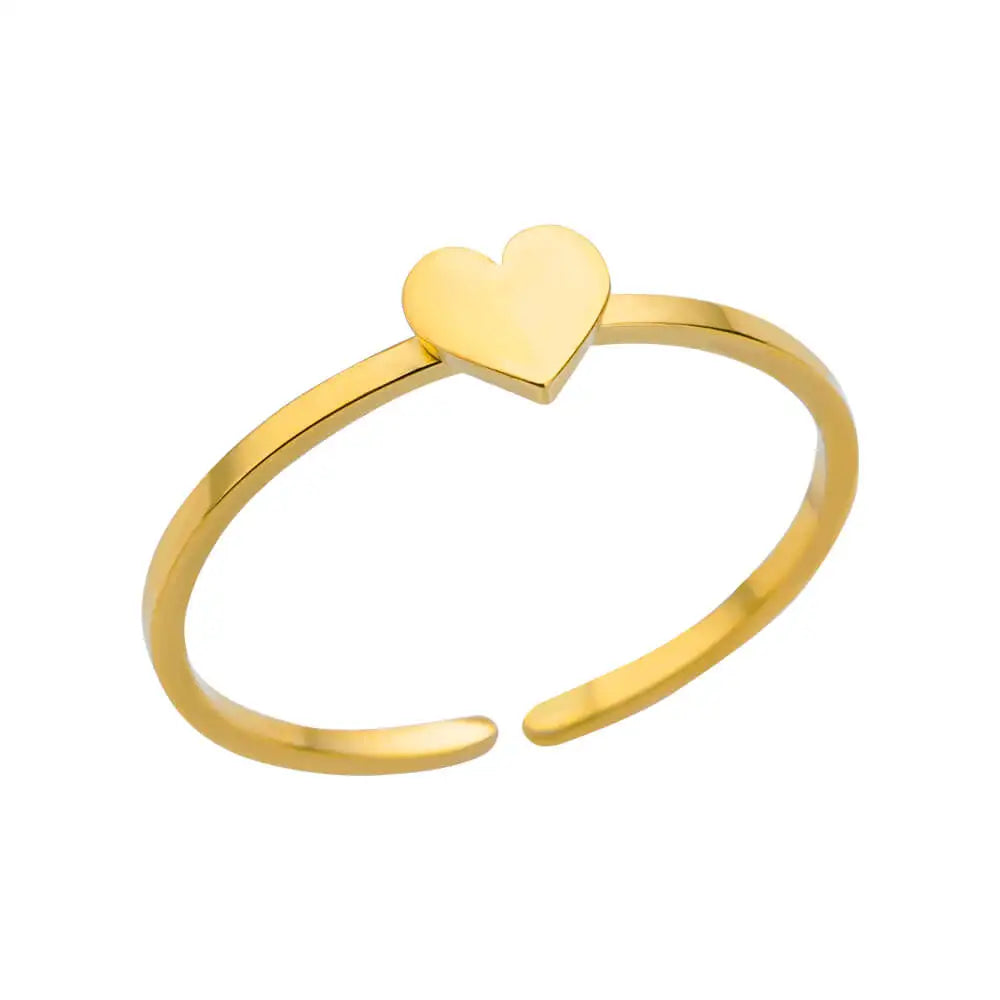 Celeste Royale Gold Shell Ring