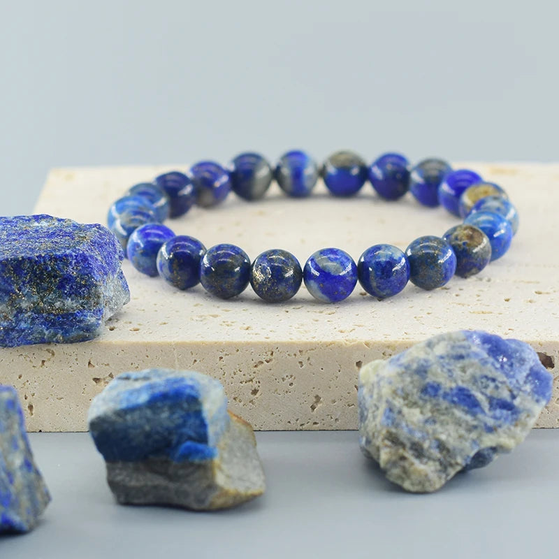 Unisex Lapis Lazuli Energy Bracelet