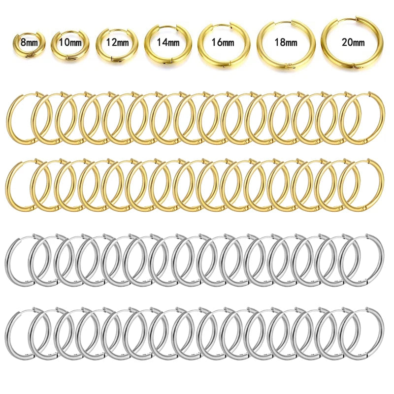 Simple Circle Earrings