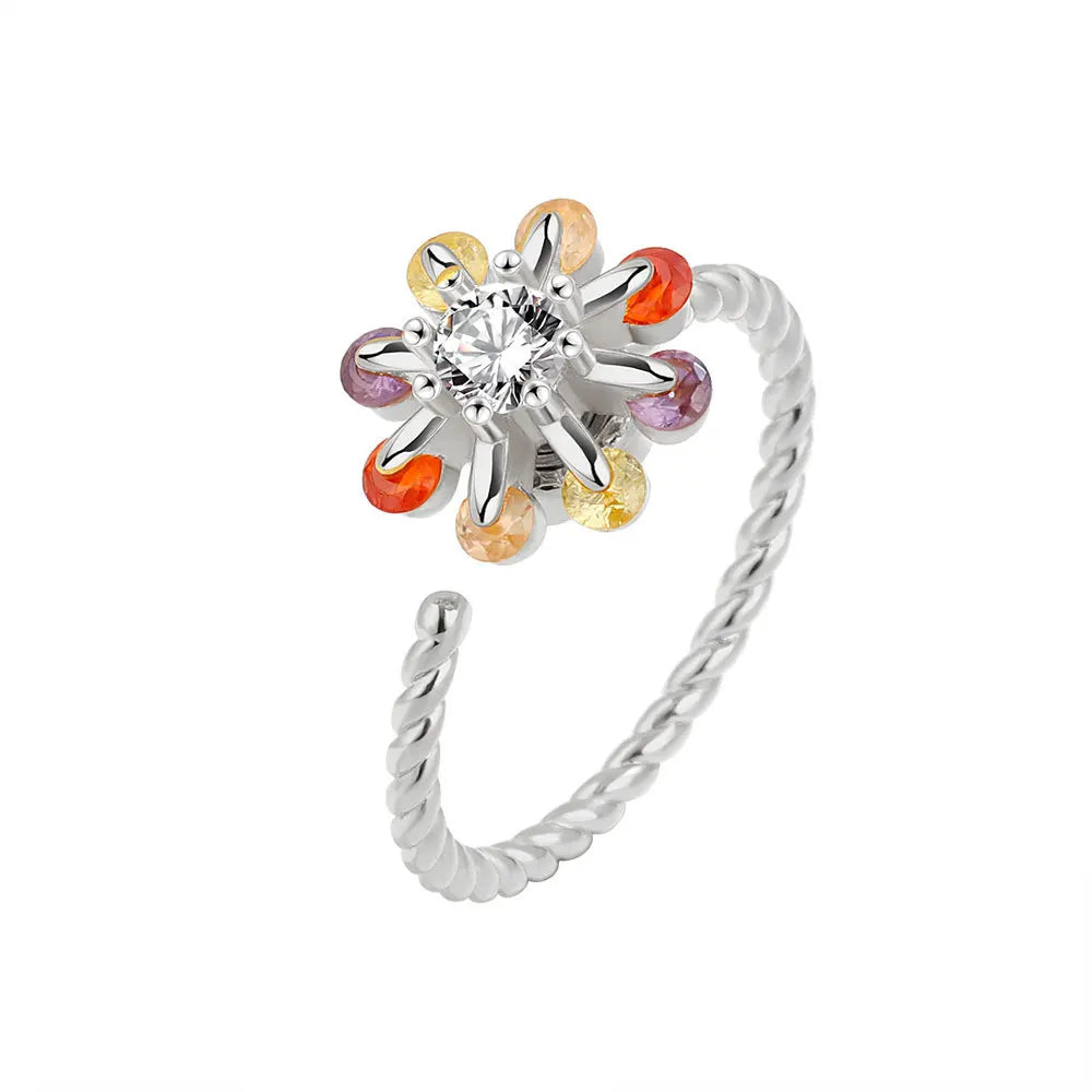 LunaSpin Crystal Ring
