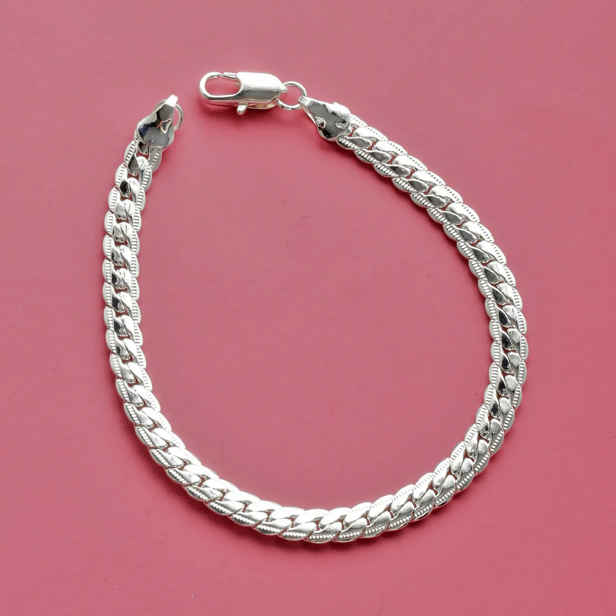 Silver Harmony Adjustable Bracelet