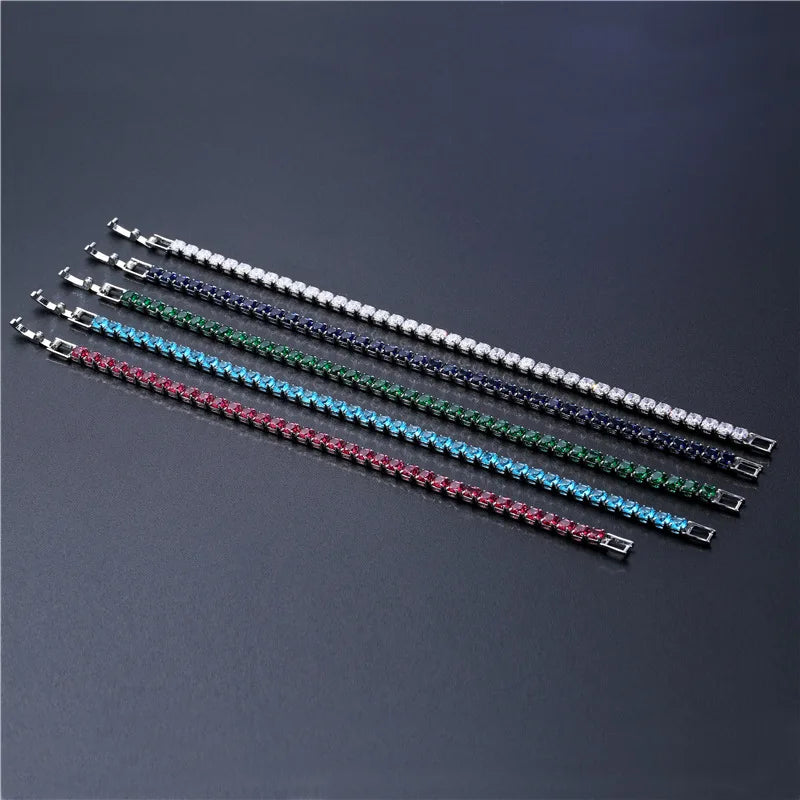 Luxe Zircon Tennis Bracelet