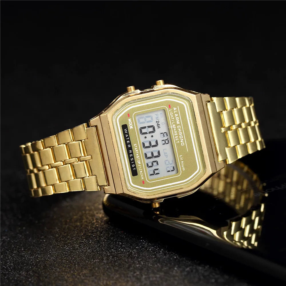 LuxeGlow Digital Watch