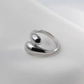 SilverMist Big Open Statement Ring