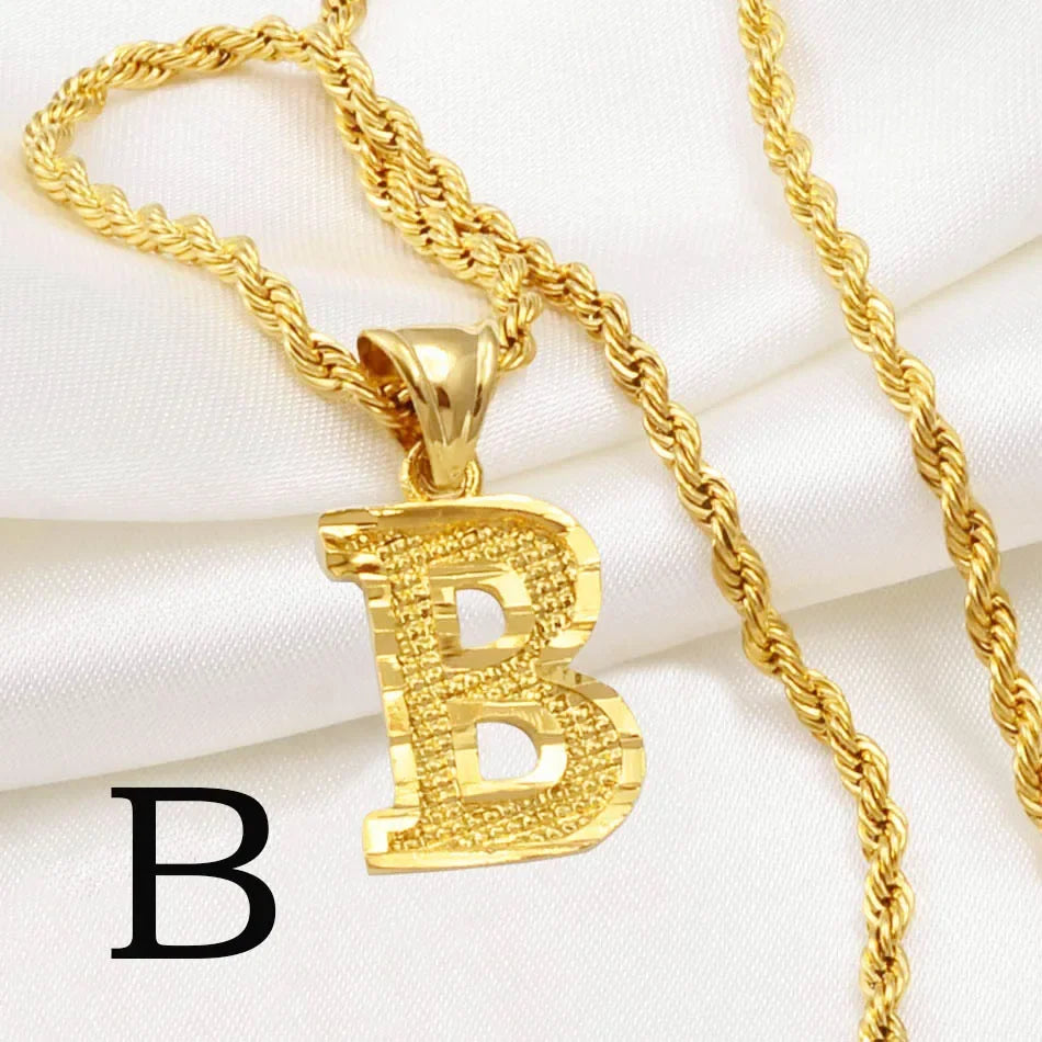 Alphabet Charm Necklace