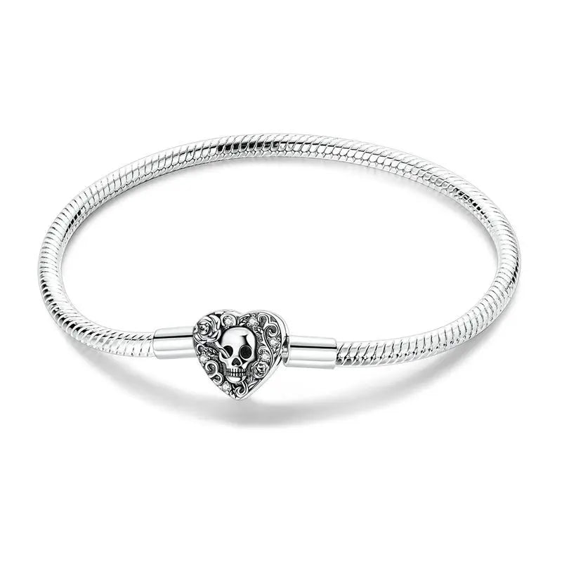 HeartSpark Sterling Silver Zircon Bracelet