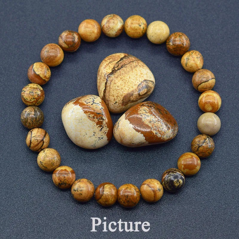 Unisex Lapis Lazuli Energy Bracelet