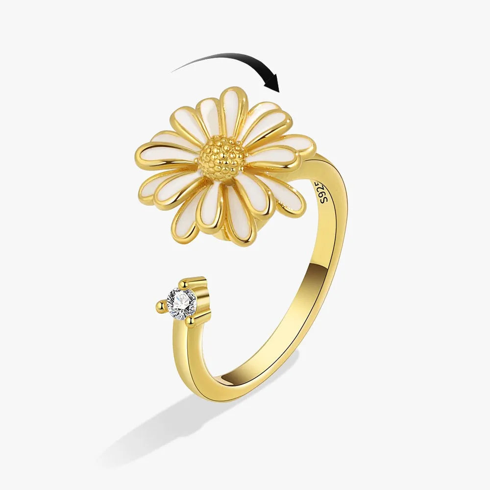 LunaSpin Crystal Ring