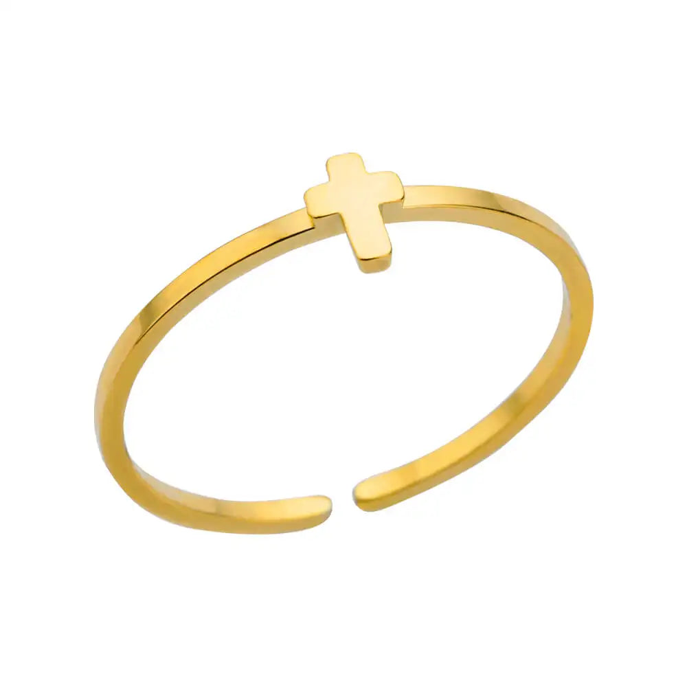 Celeste Royale Gold Shell Ring