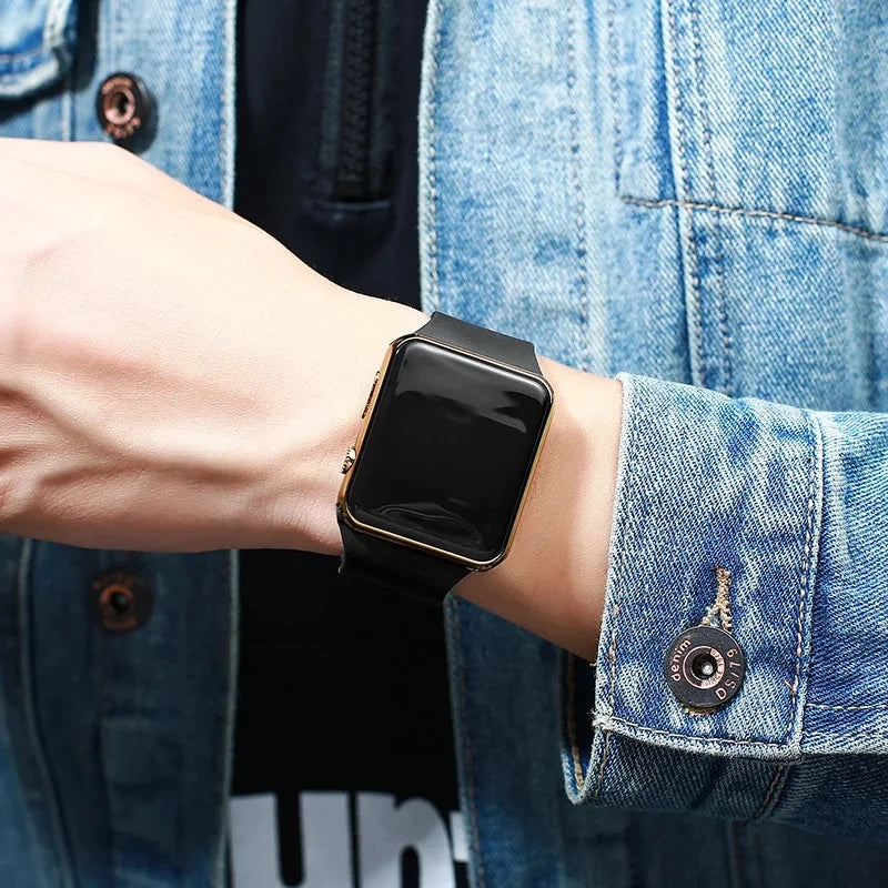 Stealth Black Digital Watch