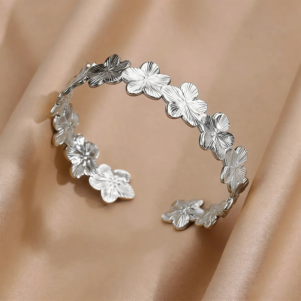 Imperial Bloom Cuff Bracelet