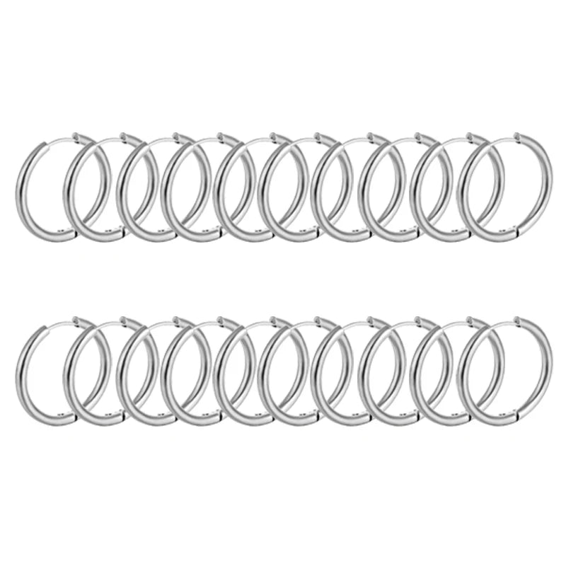 Simple Circle Earrings