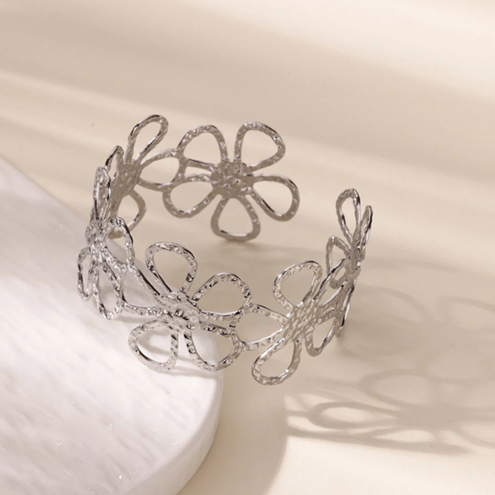 Imperial Bloom Cuff Bracelet