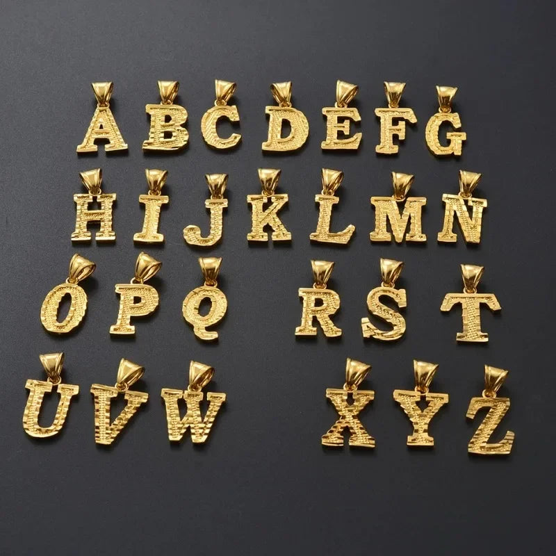 Alphabet Charm Necklace