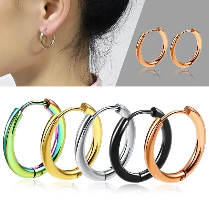 Simple Circle Earrings