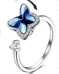 LunaSpin Crystal Ring