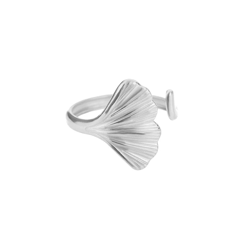 Celeste Royale Gold Shell Ring
