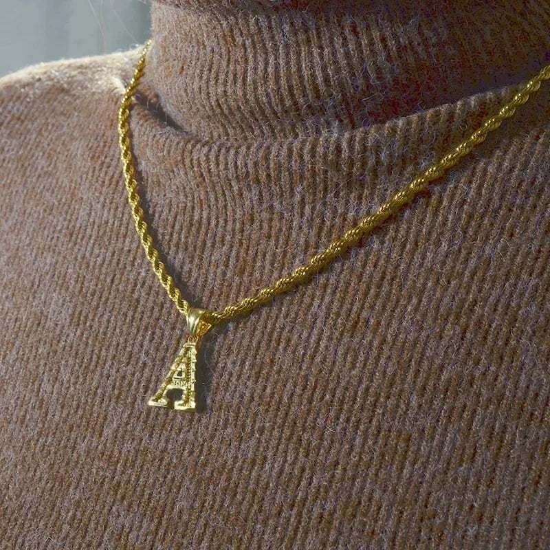 Alphabet Charm Necklace