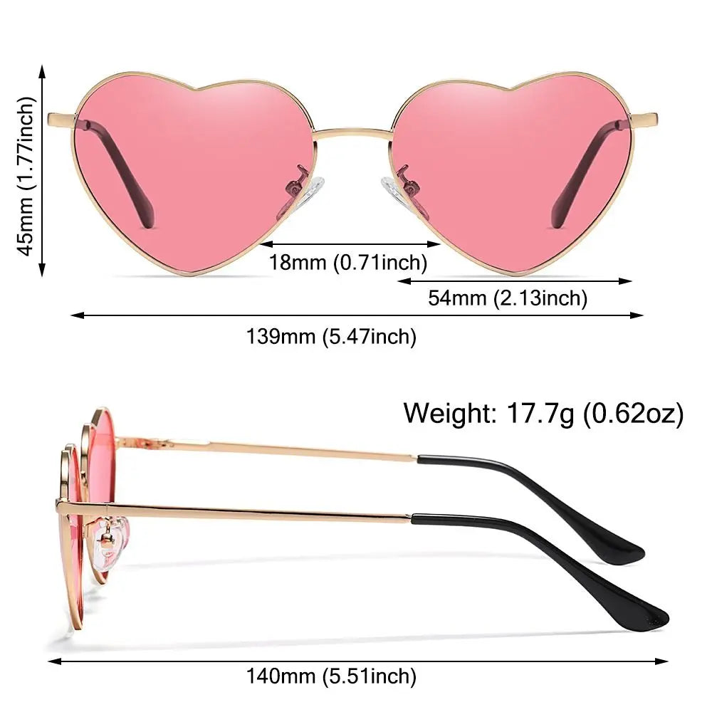 LoveSpark Heart Sunglasses