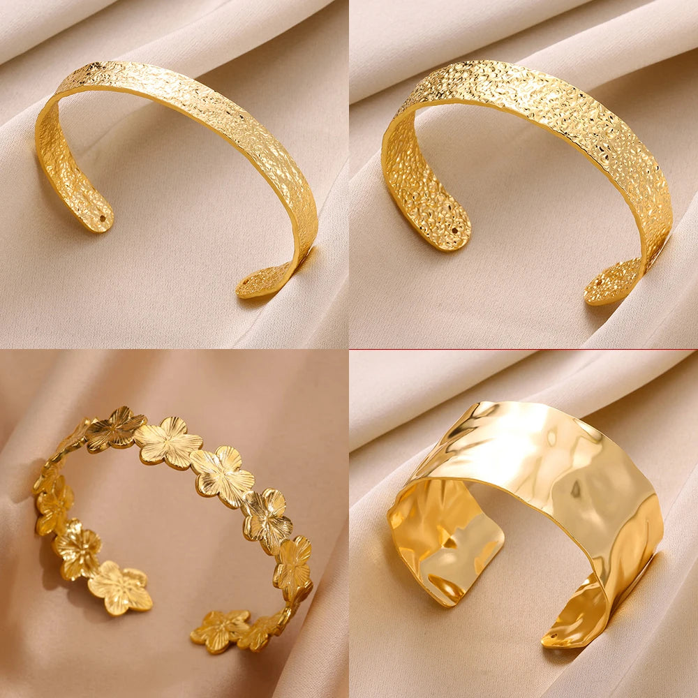 Imperial Bloom Cuff Bracelet