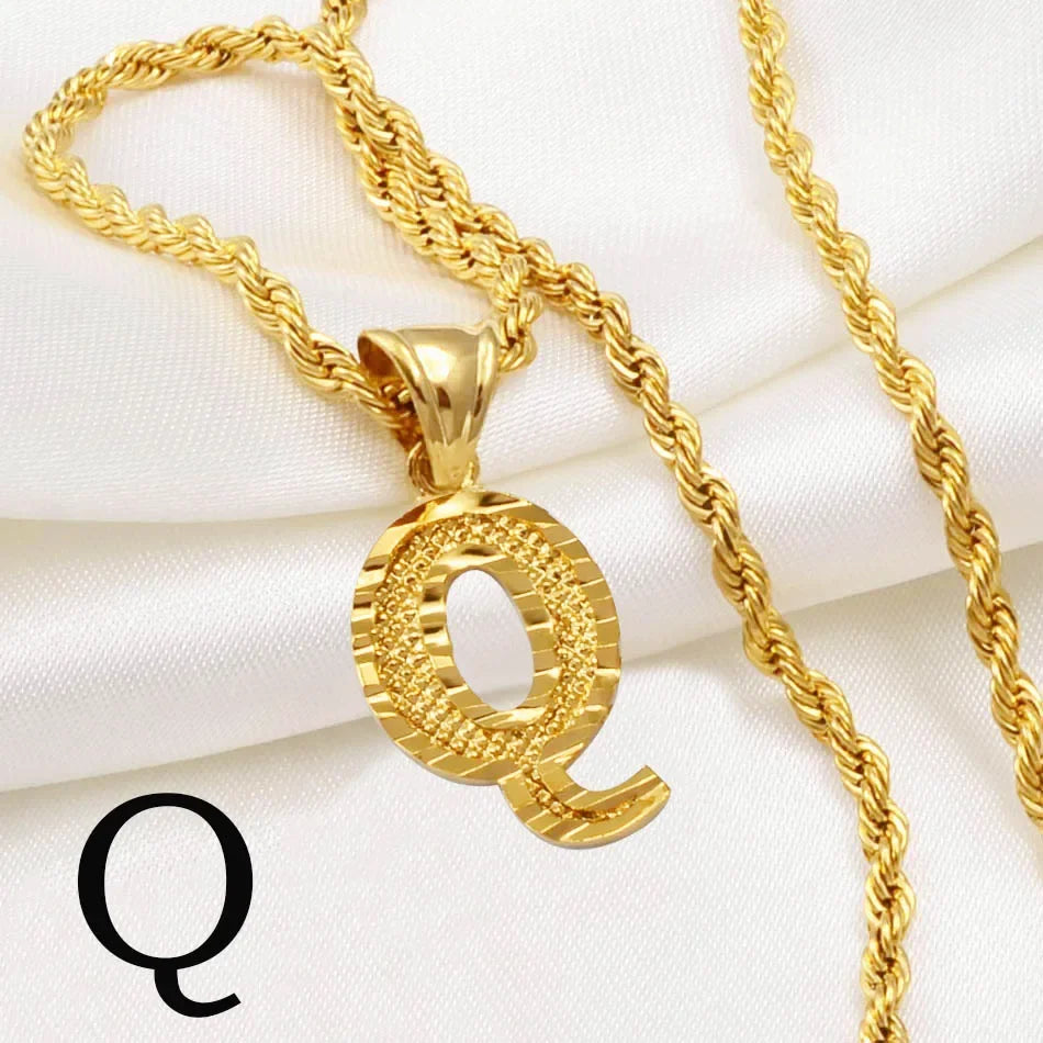 Alphabet Charm Necklace