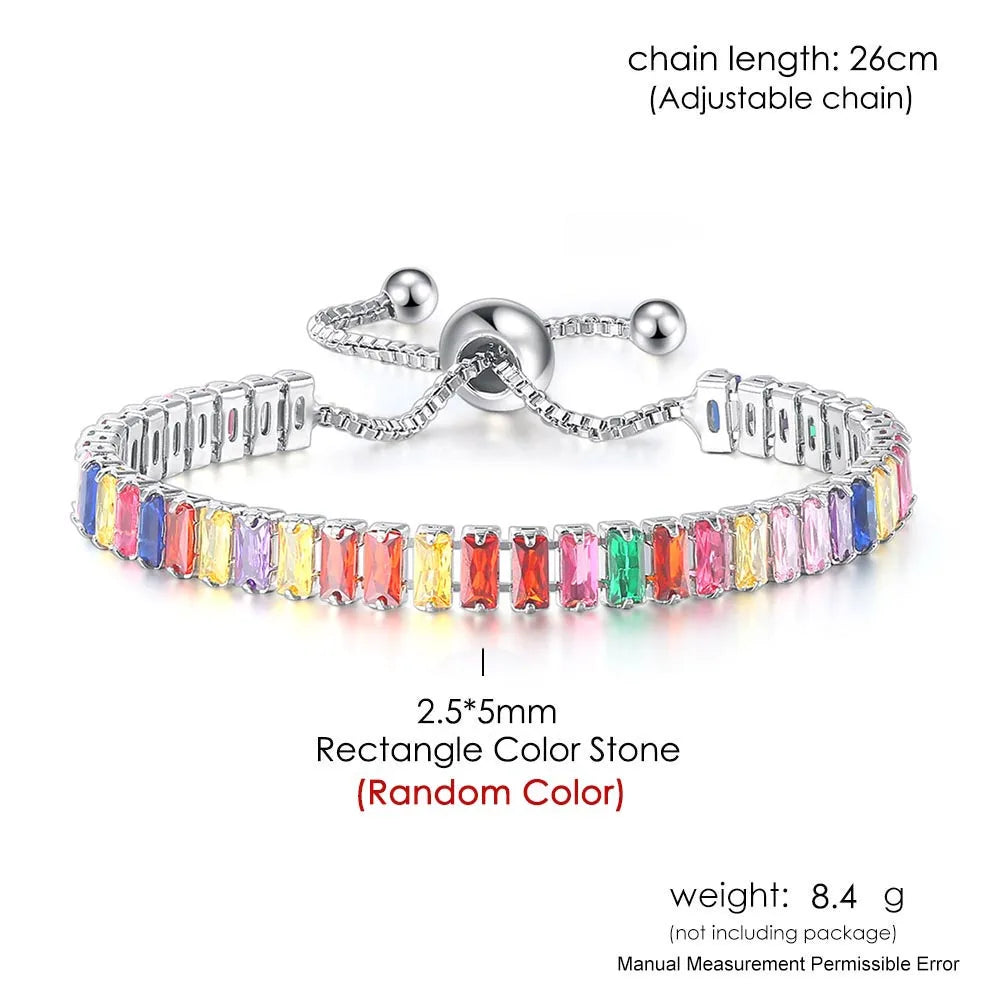 Urban Ice Tennis Bracelet