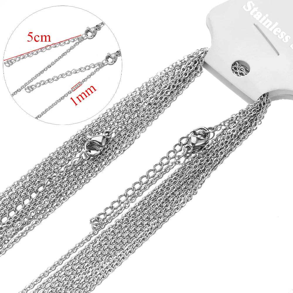Classic Gold Link Chains Wholesale Set