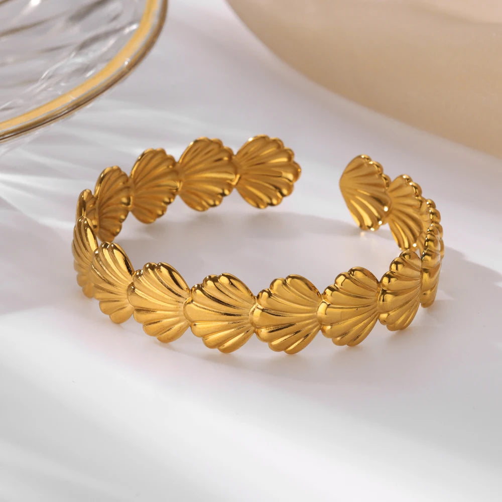 Imperial Bloom Cuff Bracelet