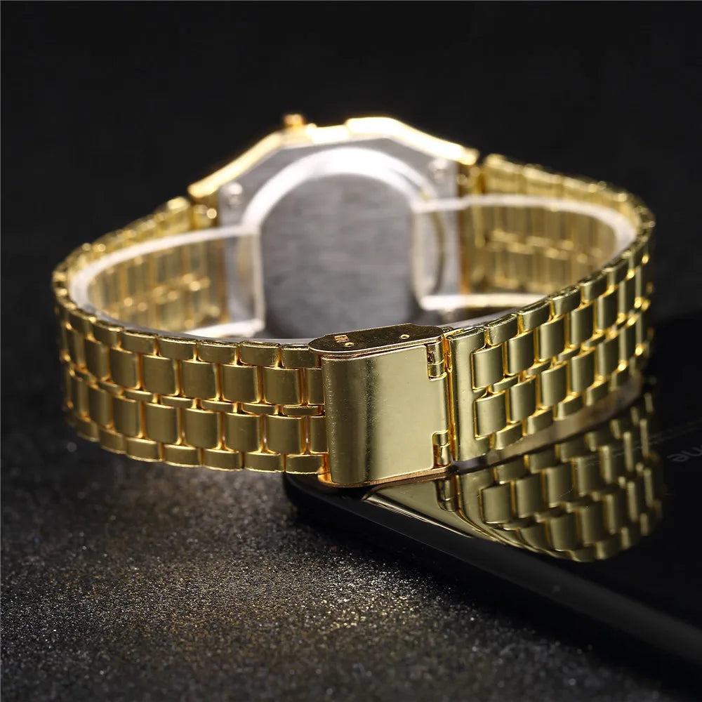 LuxeGlow Digital Watch