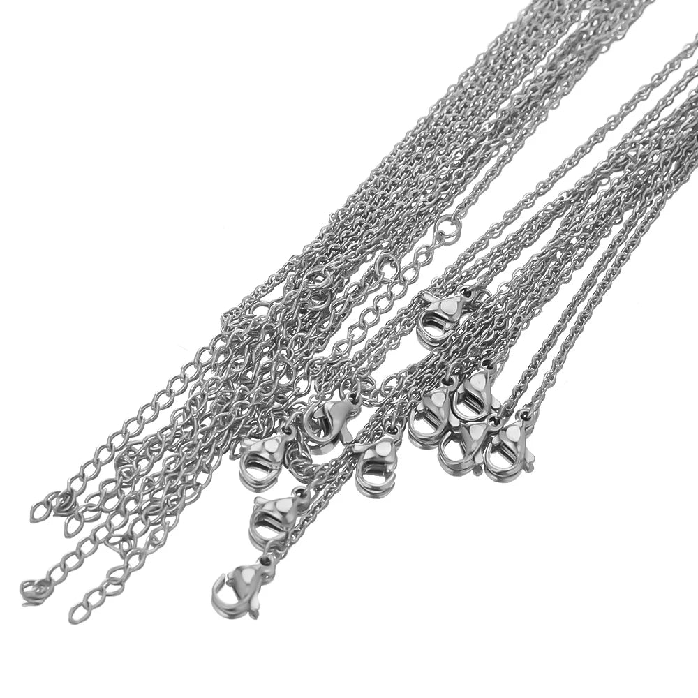 Classic Gold Link Chains Wholesale Set