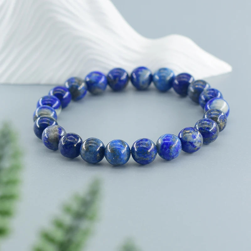 Unisex Lapis Lazuli Energy Bracelet