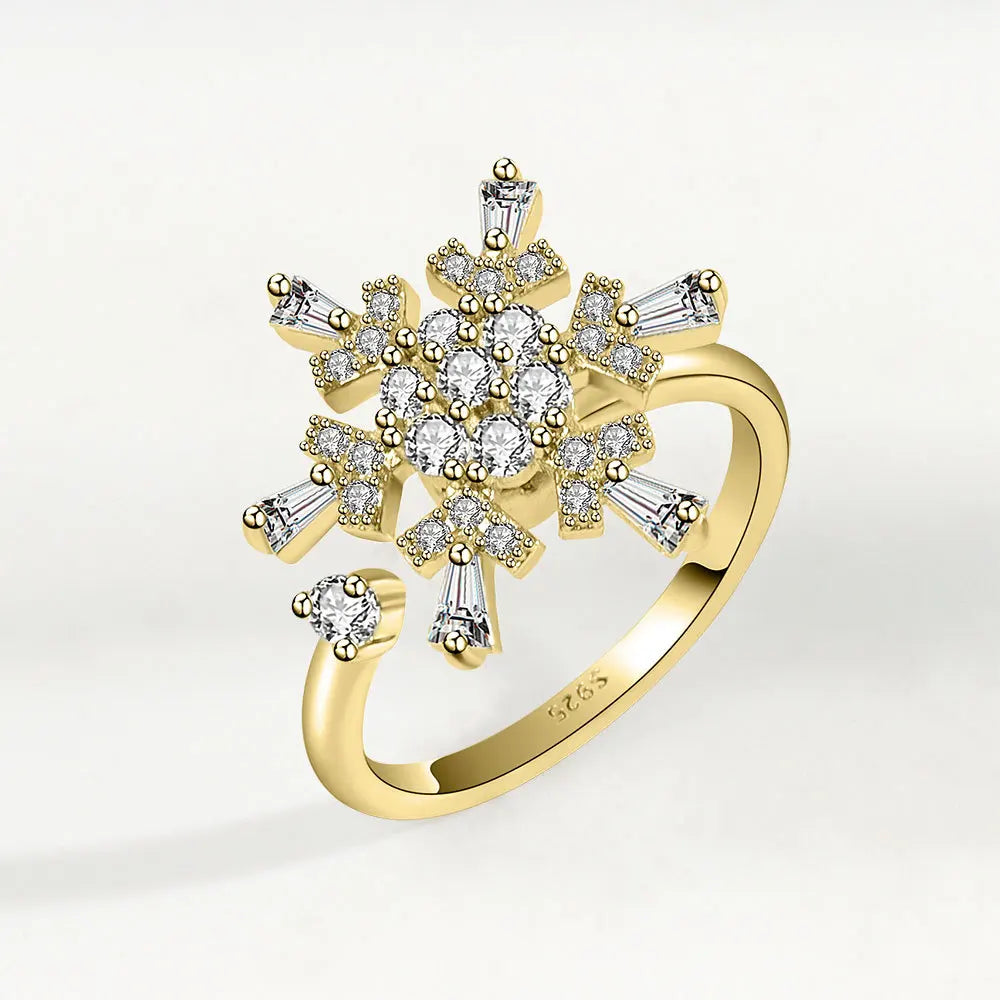 LunaSpin Crystal Ring