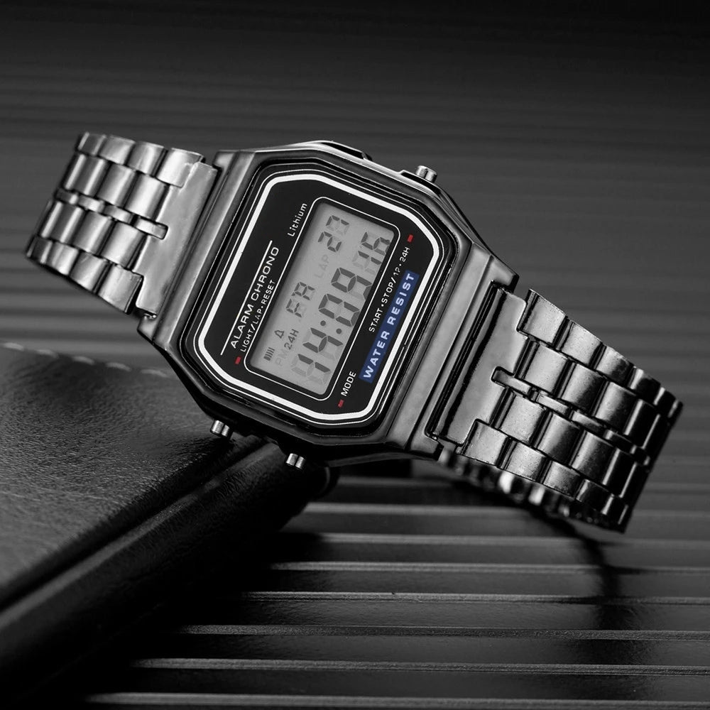 LuxeGlow Digital Watch