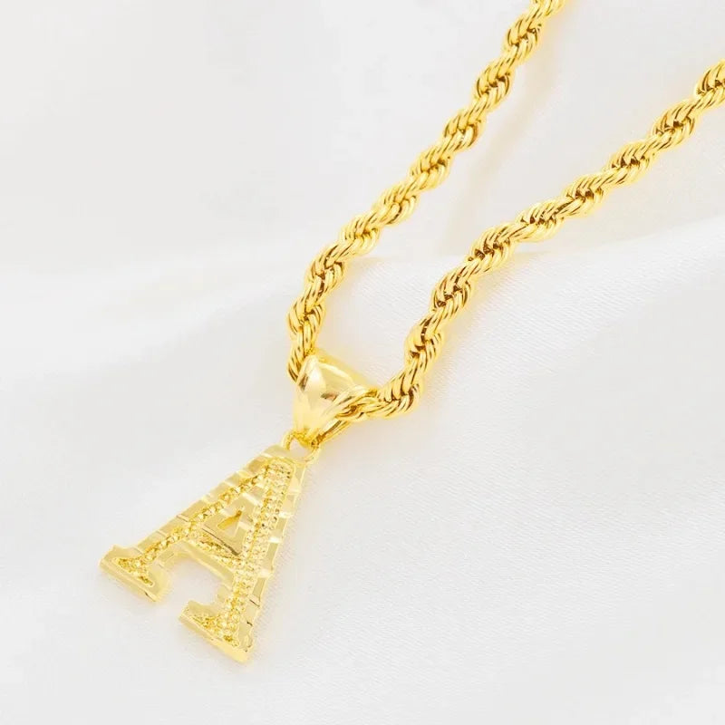 Alphabet Charm Necklace